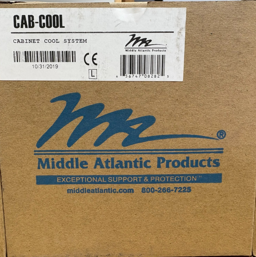 Middle Atlantic Quiet Cabinet Cool System (Part: CAB-COOL)