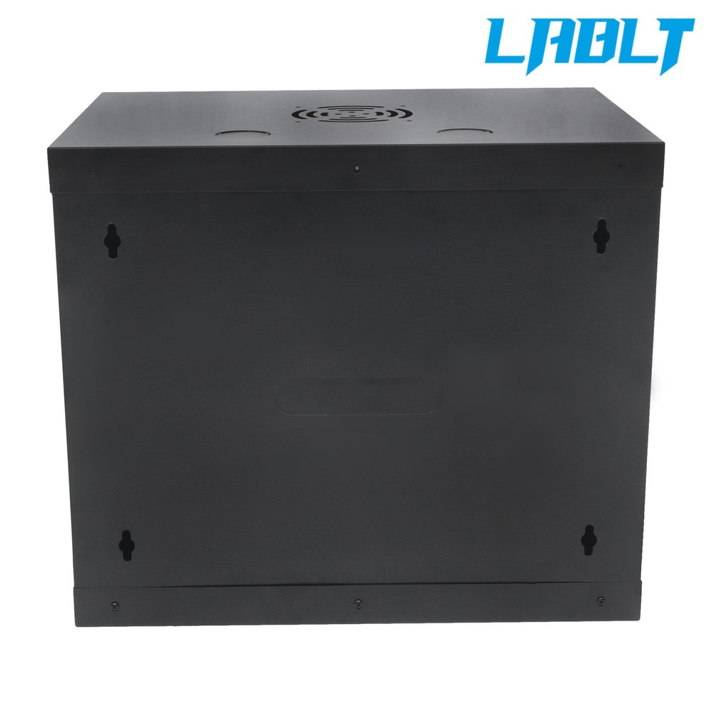 LABLT 9U Server Rack Enclosure Maximum depth 15.5" wall mount network W/Locks