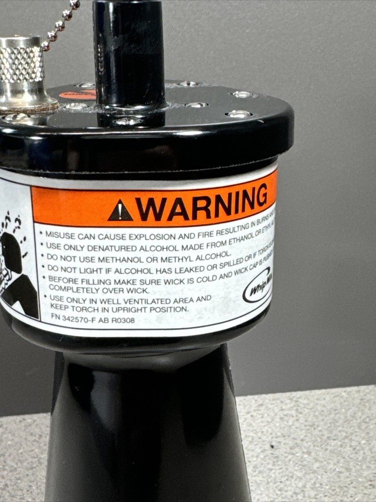 Whipmix Hanau Alcohol Torch Model 26