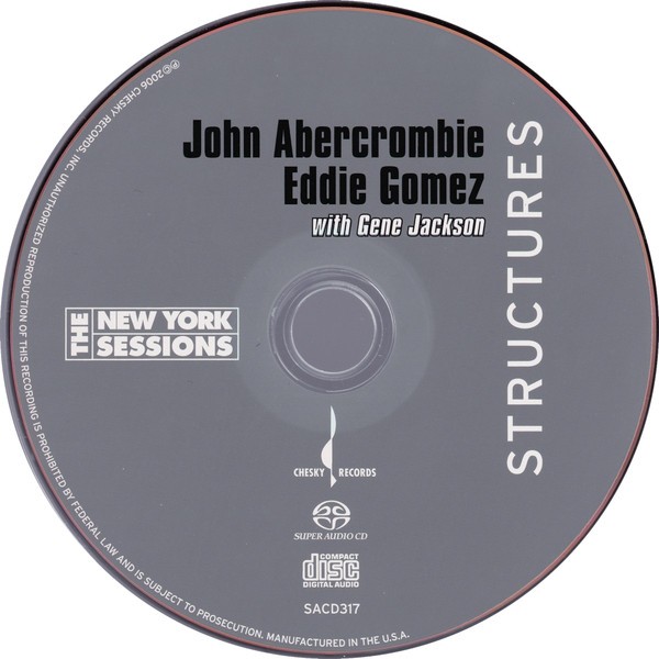 Eddie Gomez - Structures CD ** Free Shipping**