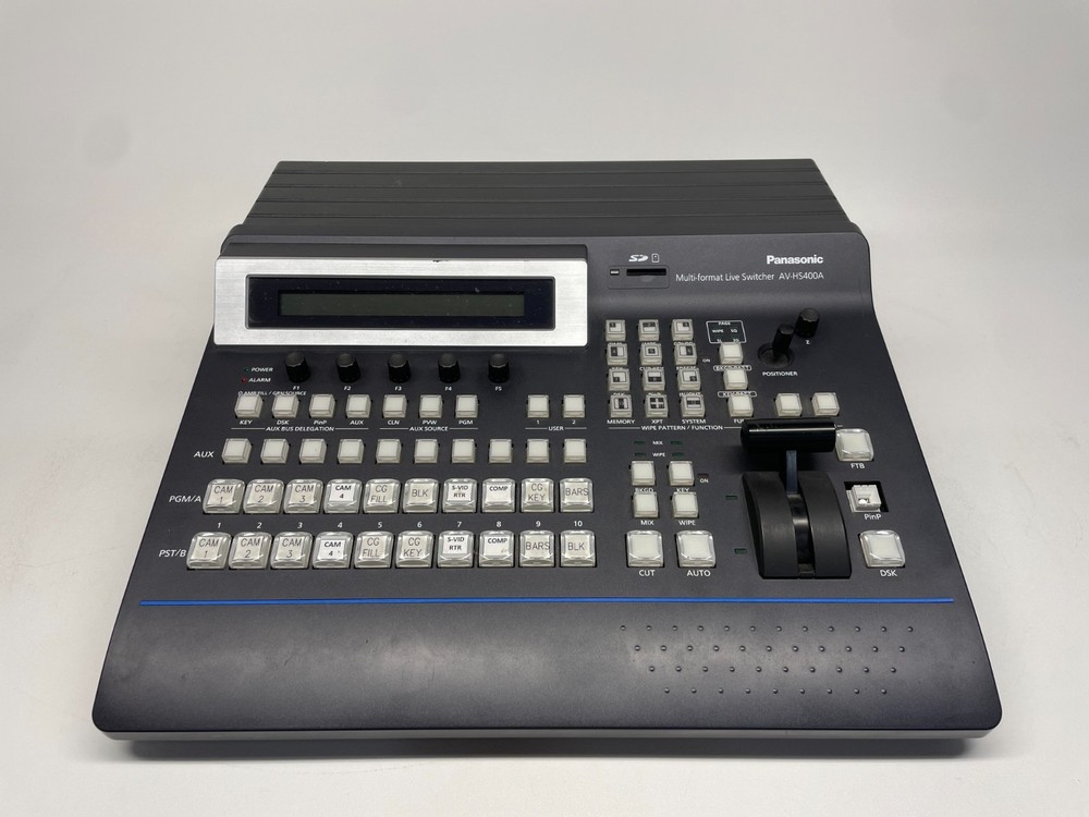 Panasonic AV-HS400AN Multi-Format Compact Live SD/HD-SDI Switcher & Extra Option