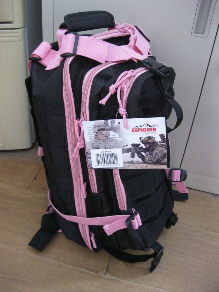 Explorer Pink 72 Hours Combat Rucksack Backpack
