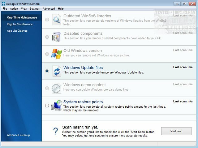 Auslogics Windows Slimmer Pro 1 Yr Clear Junk files Make system faster optimize