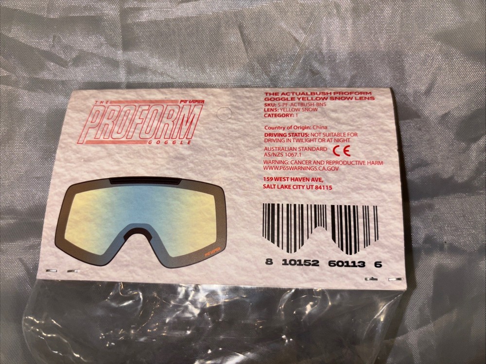 Proform Pit Viper Goggle Replacement Lenses