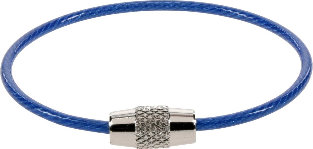 Cable Ring 6" with Lock, Steel, 1 Pack