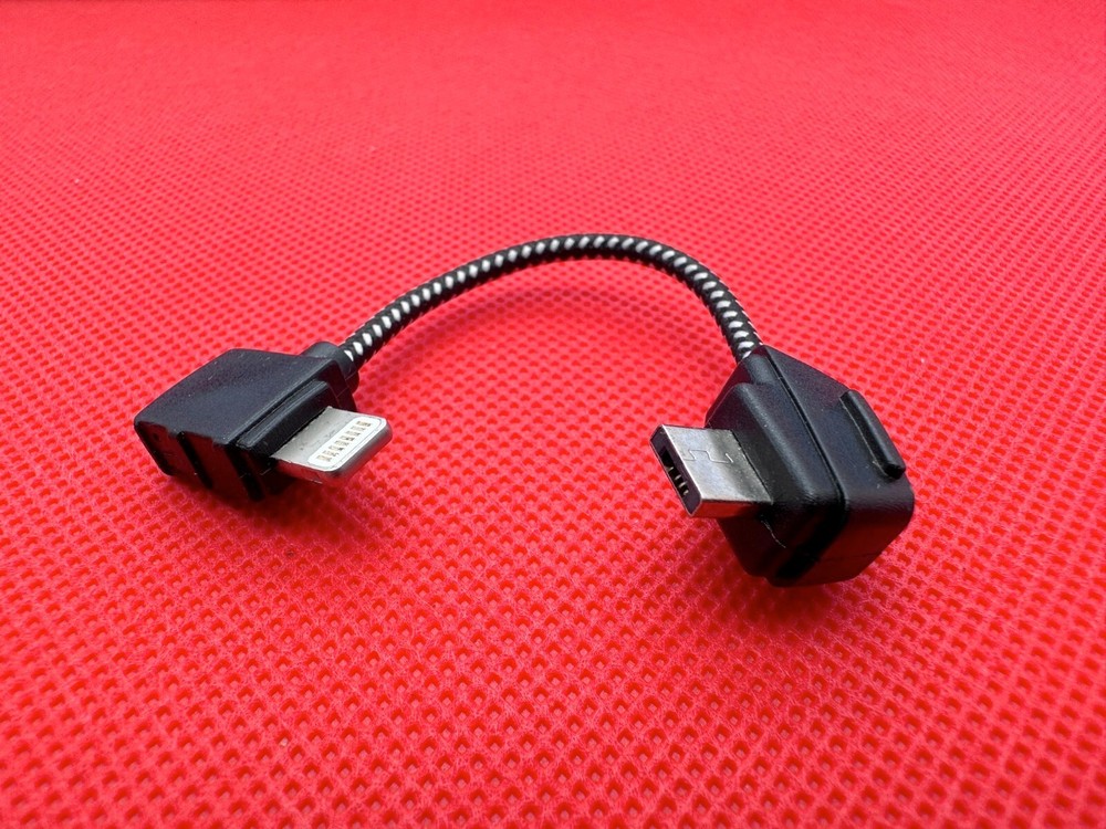 Mavic Mini...Remote Control Cable..Short...Micro USB to Iphone Dji