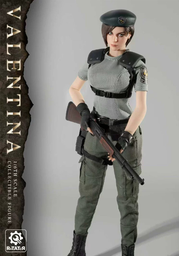 In stock-Rotator toys RT001 1/6 Zombie Killer Policewomen Valentine ActionFigure