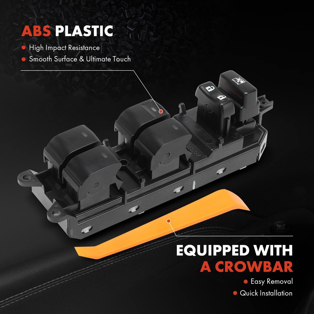 Front Driver Left Side Master Power Window Switch for Toyota 4Runner 2014-2023