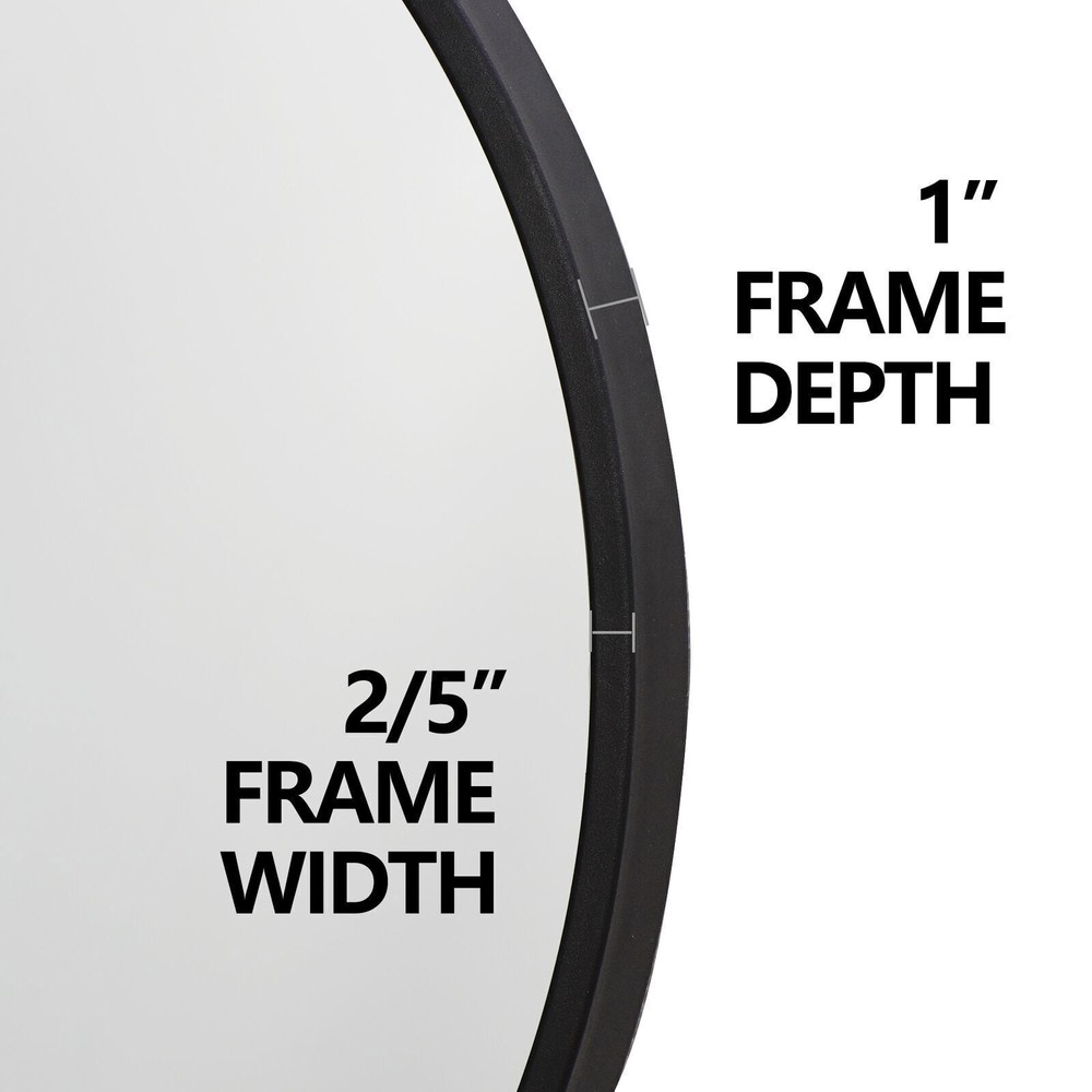 Round/Rectangular Wall Mirror Vanity Mirror Bathroom Vanity Mirror for Bathroom