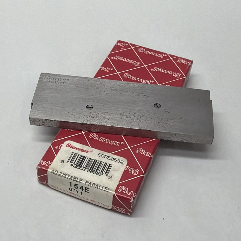 Starrett 154E Adjustable Parallel EDP # 50582 260126 LS Starrett Parallel