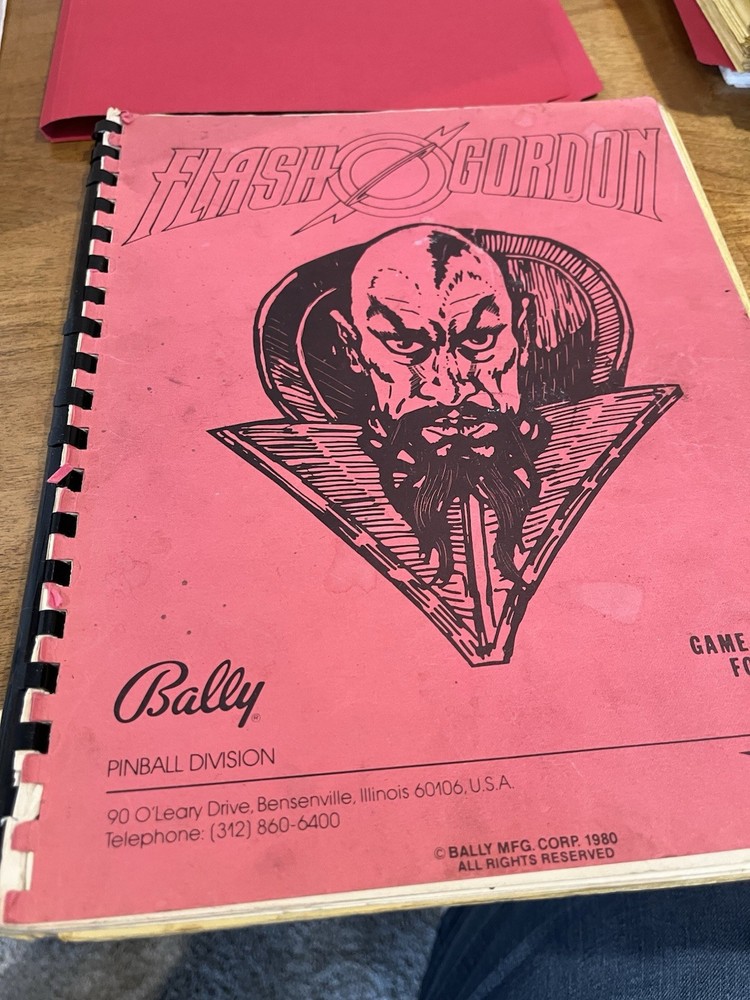 Flash Gordon Pinball Manual