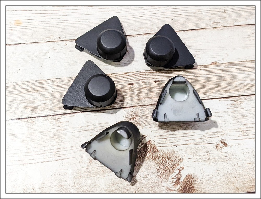 ✅ 2001-2004 Nissan Frontier Fender Flare Retainer Clip Cover Black Matte 5pc OEM