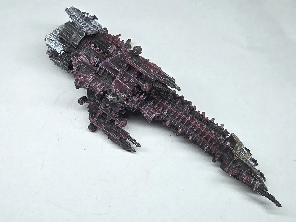 Battlefleet Gothic - Imperial Fleet Emperor Class Battleship - OOP - Painted