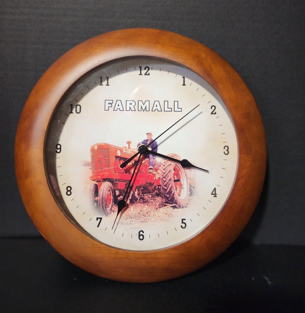 McCormick Farmall  Batter Wall clock