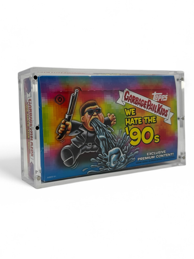 Stackable Acrylic Display Case w/ Magnetic Lid for GPK Collector Upper Deck