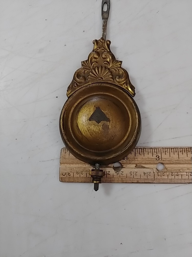 BULLSEYE PARLOR CLOCK PENDULUM