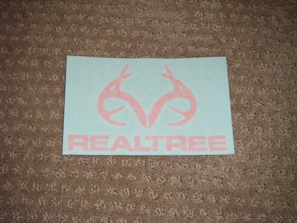 1 Pink Realtree Decal (NICE)