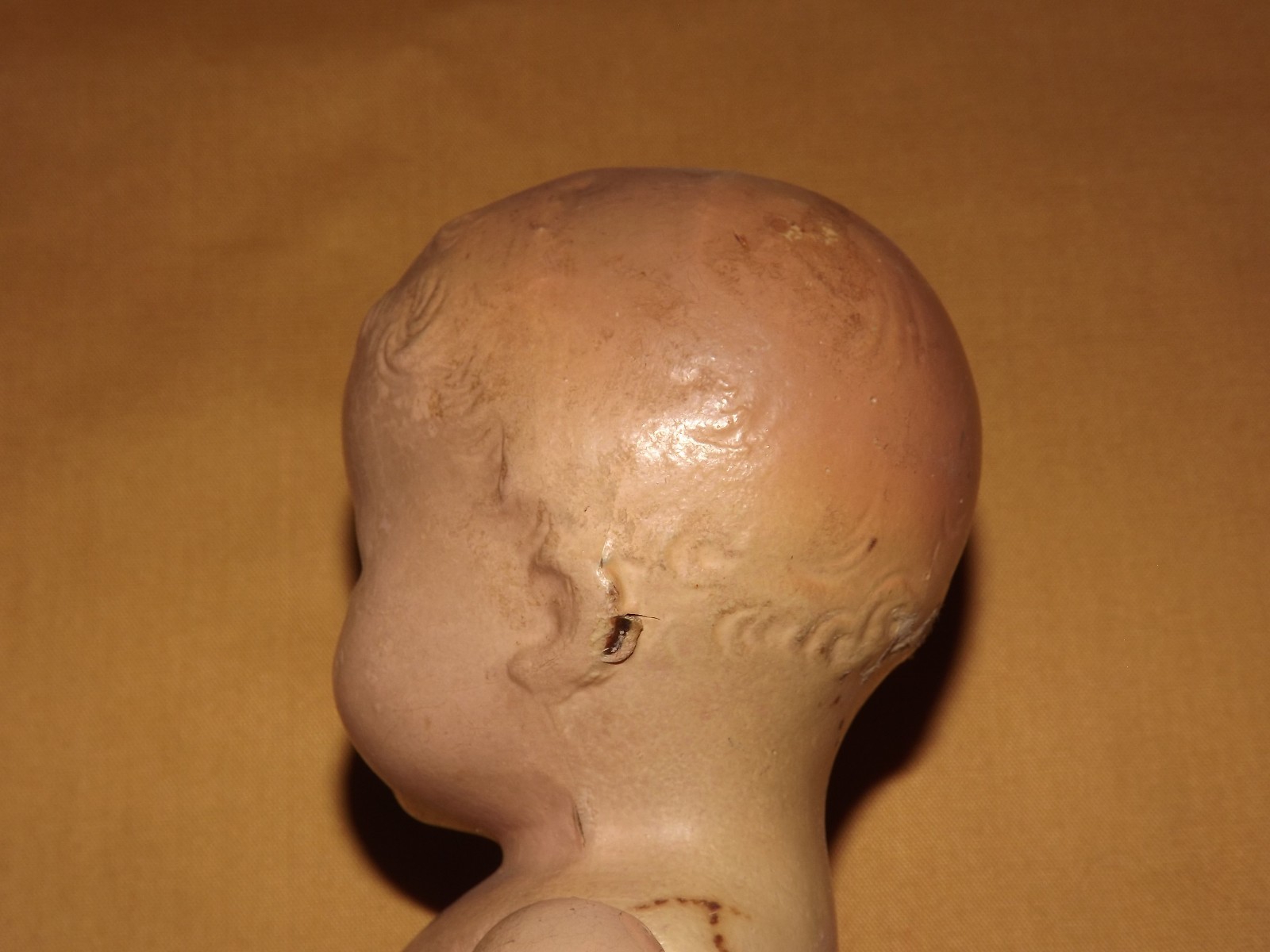 VINTAGE TOY 9" HIGH COMPOSITE BABY DOLL IN SUNSUIT