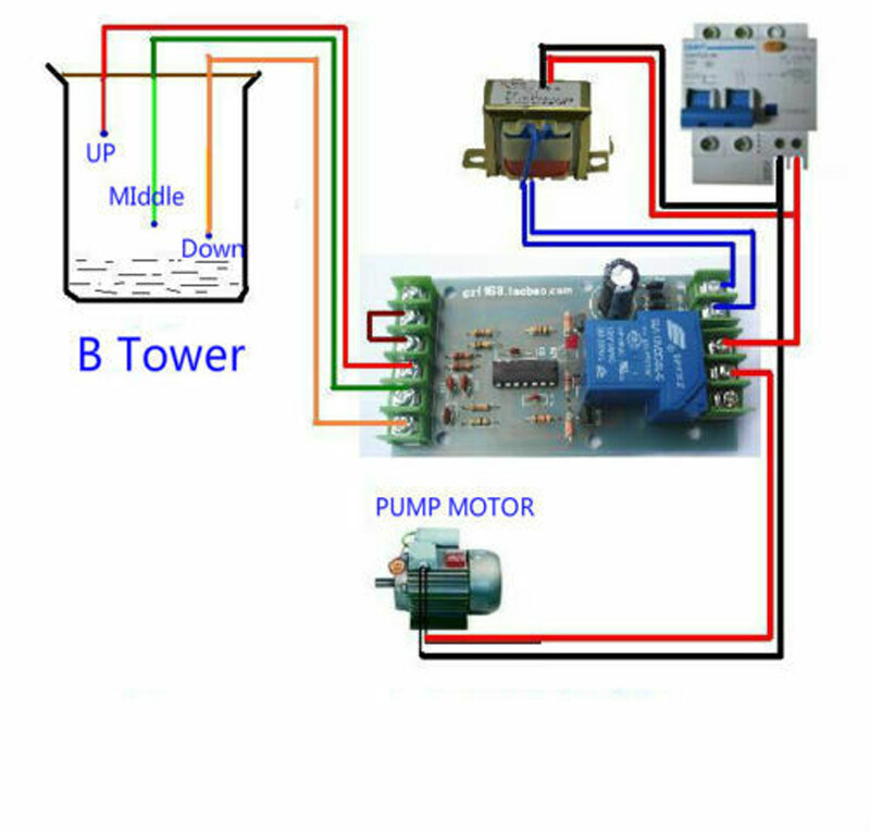 DC 12V Liquid Level Controller Water Level Detection Sensor Switch Relay Module