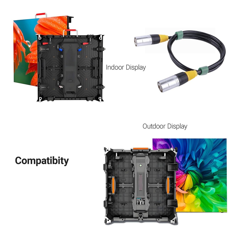 IP65 Waterproof RJ45 CAT5E Ethercon Cable Both Ends with Ethernet Shielded Co...