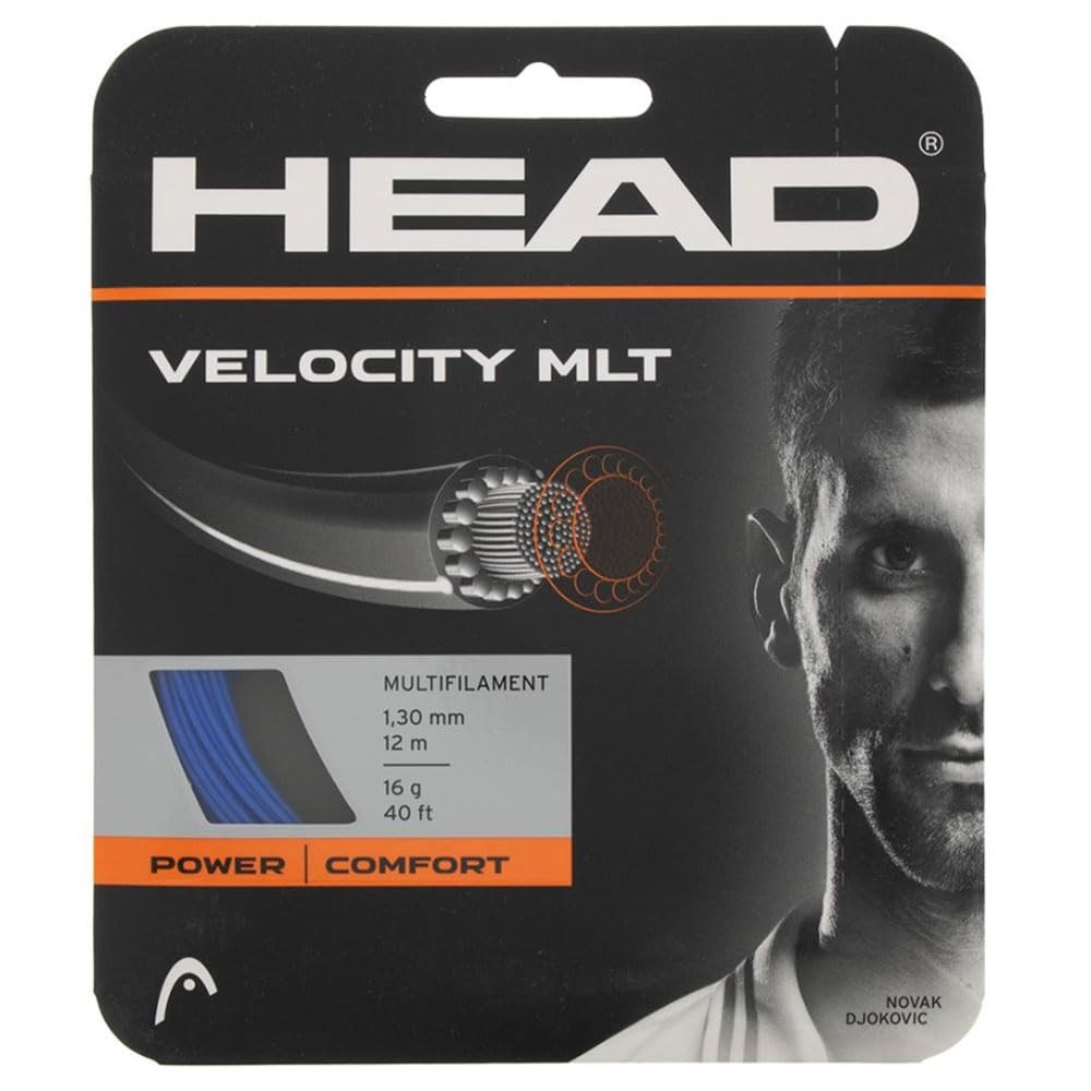 "Velocity MLT 16G Tennis String  Durable Performance & Control"