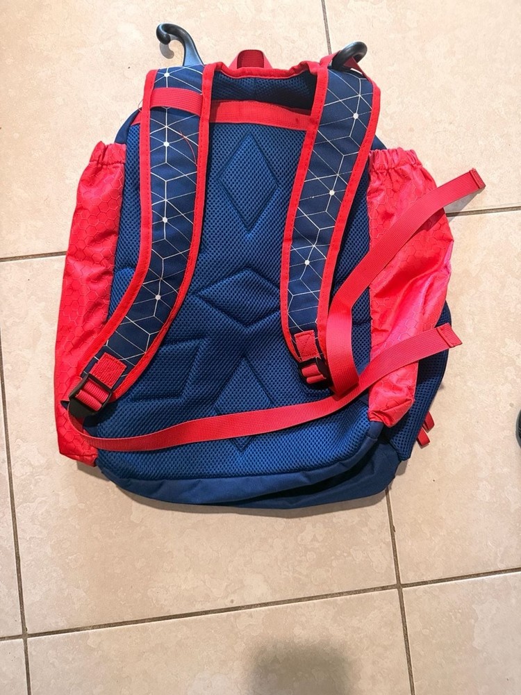 RIP-IT Classic 2.0 Softball Backpack Navy Red Geometric