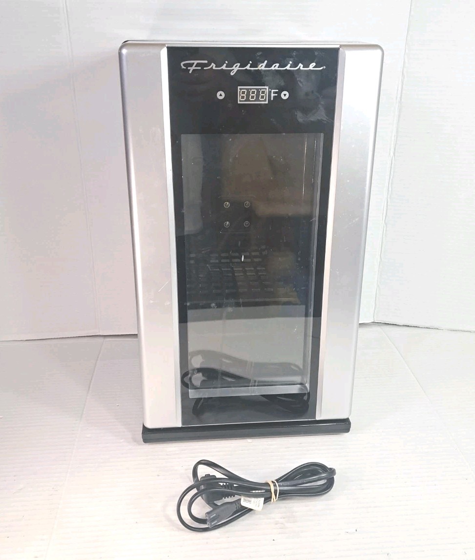 Frigidaire EFMIS567 Retro Beverage Fridge 18 Can Mini Cooler 4 Wine Bottle Works