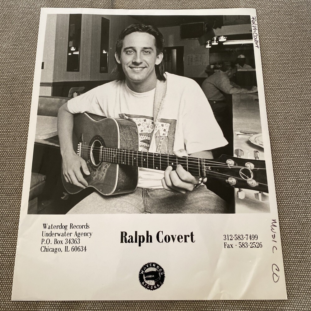 Ralph Covert Press Photo 8x10”.