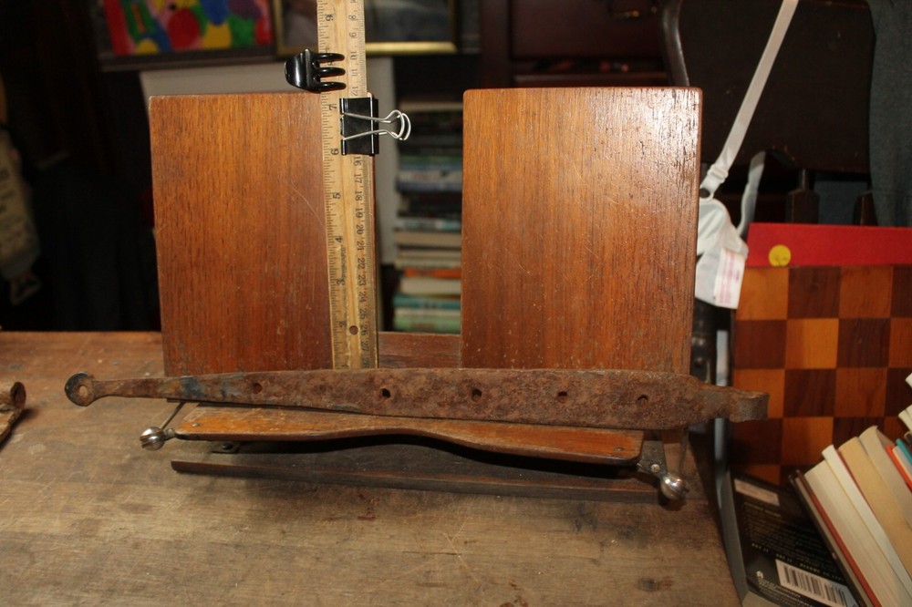 Antique Blacksmith Made Strap Hinge 16-1/2" AS IS for 1/2" Post