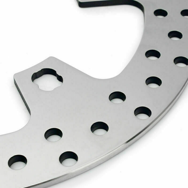 Polished Enforcer 11.8" Front Brake Rotor for Harley Touring Street Glide 14-23