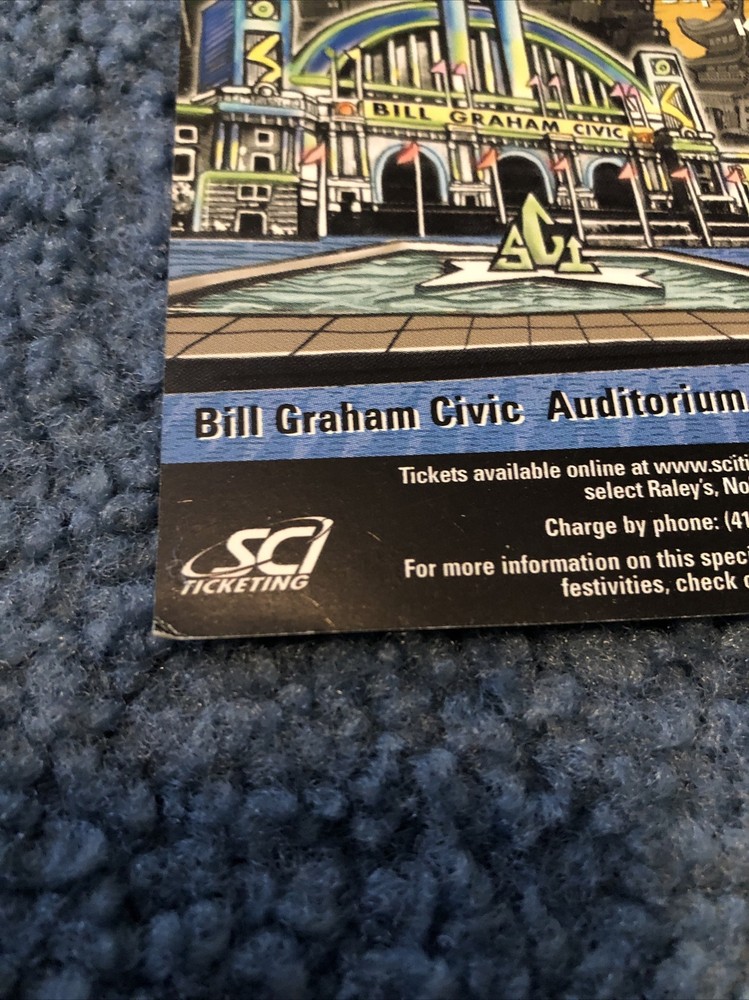 String Cheese Incident NYE 2001 Handbill New Year’s Eve SCI