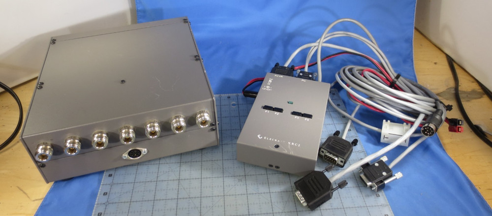 Elecraft KRC2 Band Decoder with 6 position Antenna Switch w/ Cables!