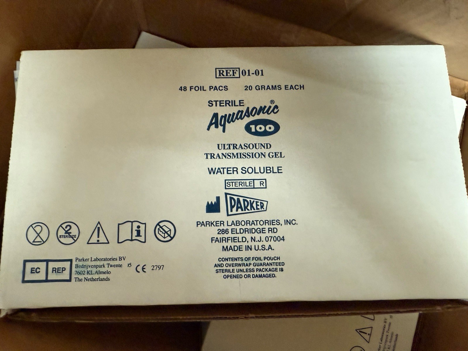 Aquasonic Ultrasound Transmission Gel Packs, 48 Foil Packs New