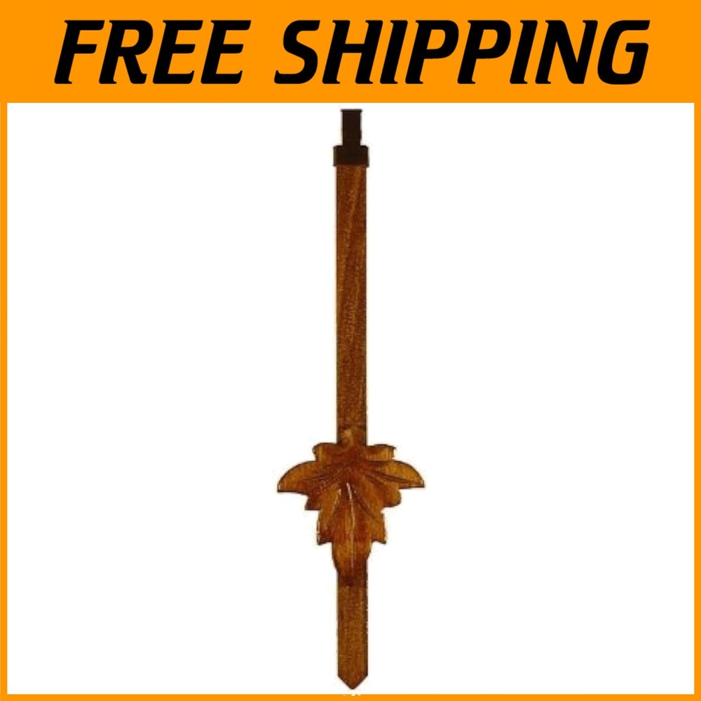 Hand Carved Oak Pendulum for Cuckoo Clock-