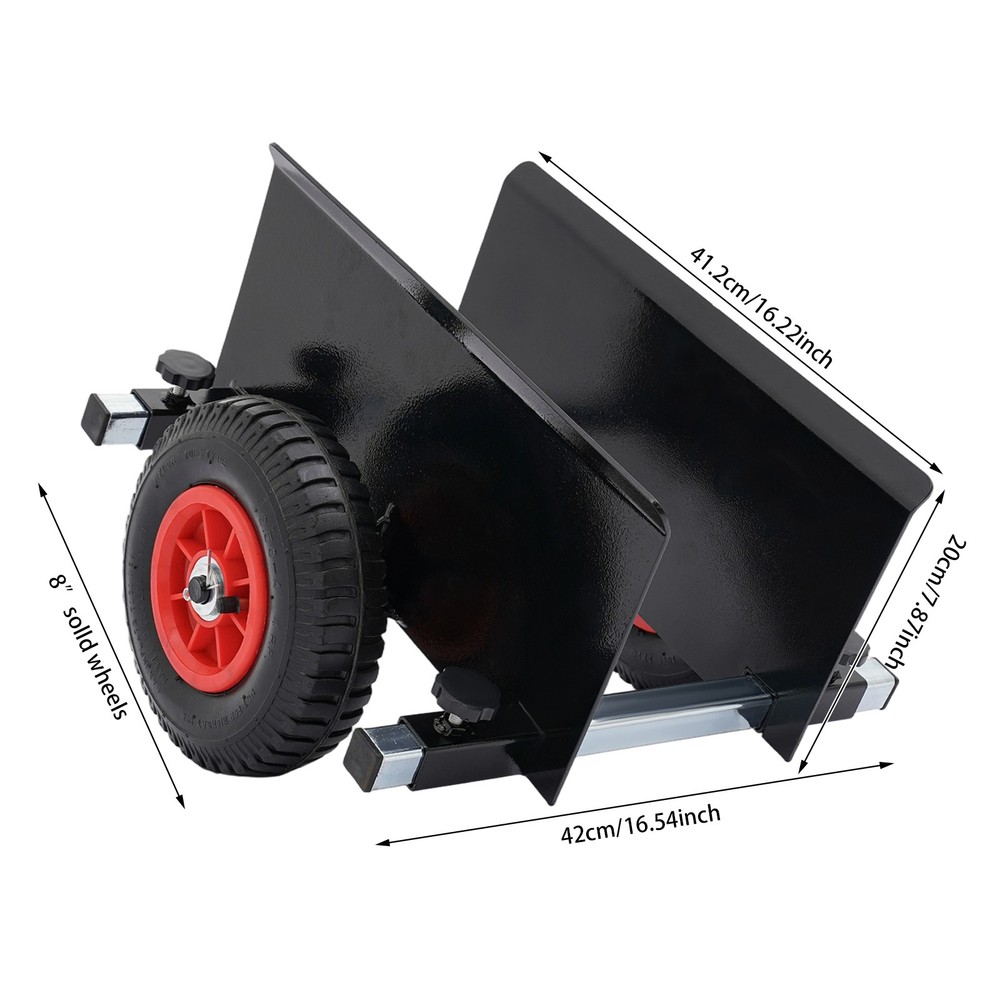 Adjustable Panel Dolly Heavy Duty Panel Dolly with 8inch Pneumatic Wheels