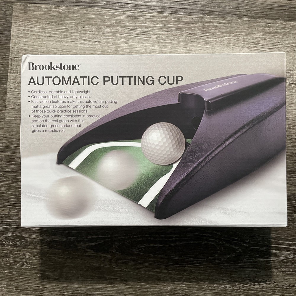 Automatic Golf Putting Cup - Automatic Ball Return - Includes Golf Ball