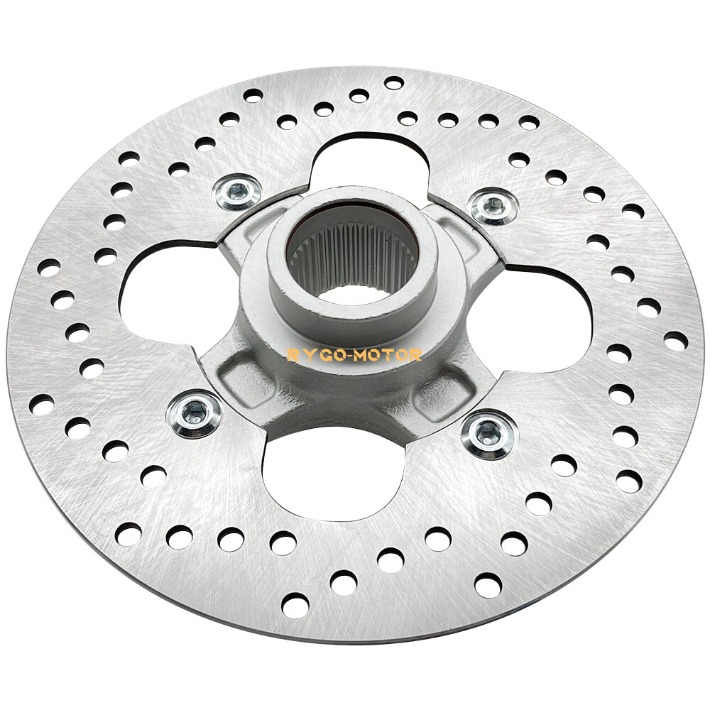Rear Brake Rotor Disc W/Flange Hub for Honda TRX400EX Sportrax 400 TRX400X 99-14