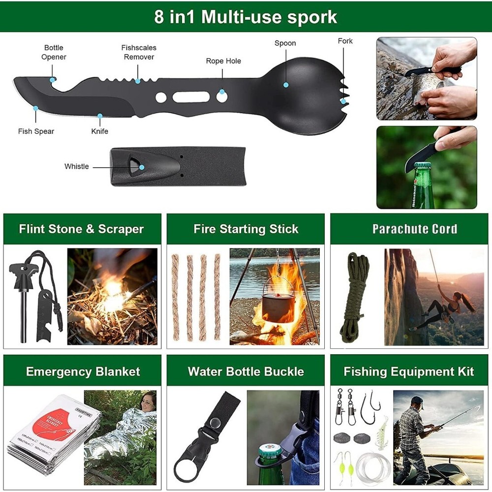 167pc Survival Kit
