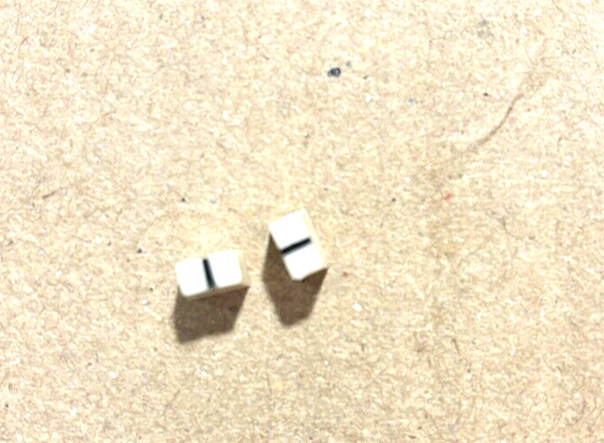 Furman Graphic Equalizer GQ-62 - PAIR SLIDER KNOB KNOBS