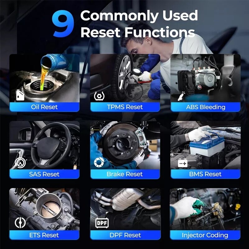 TOPDON AD600S AD600PRO OBD2 Scanner All System Diagnostic Tool Car Code Reader