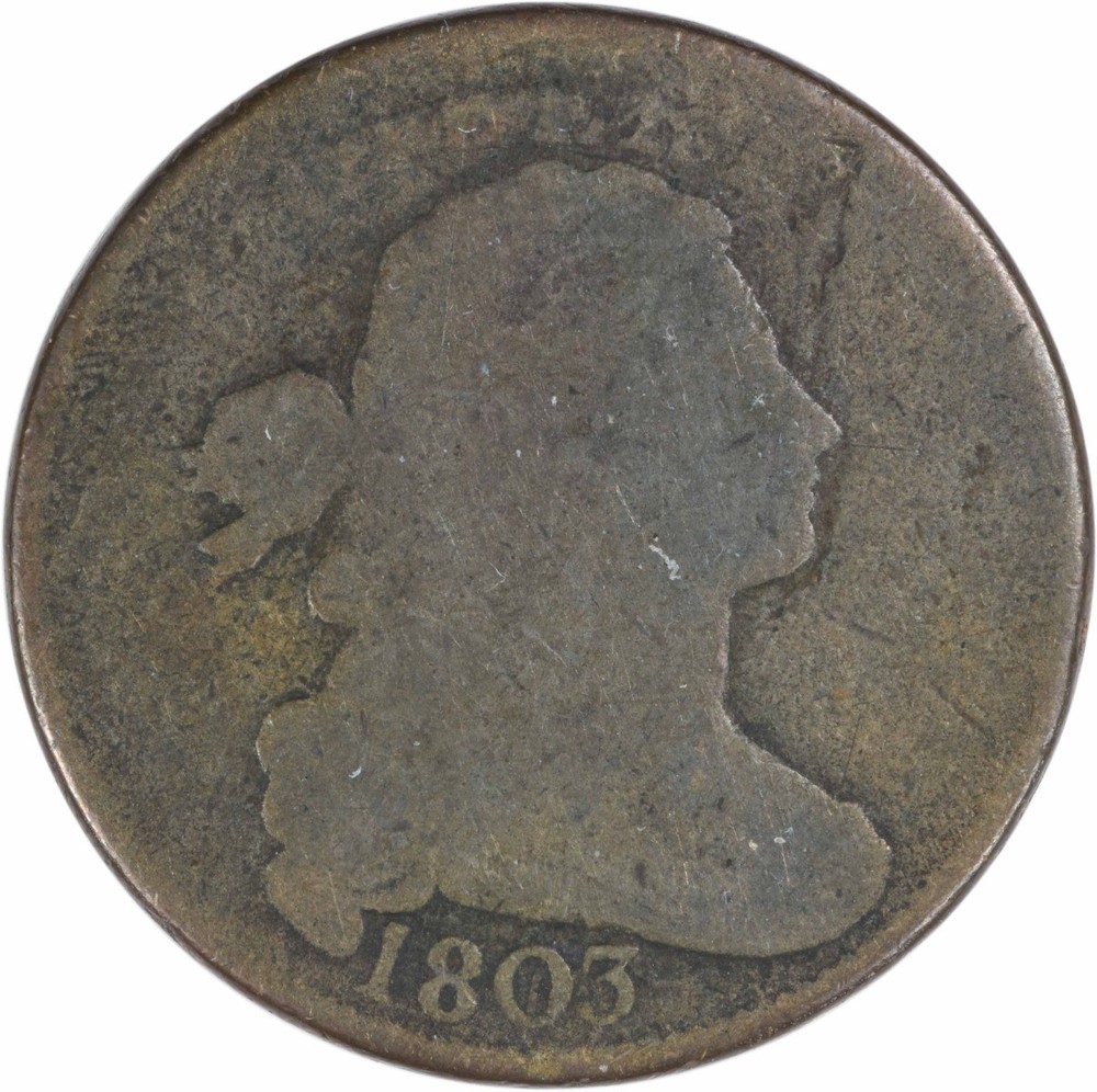 1803 Large Cent G Uncertified #136