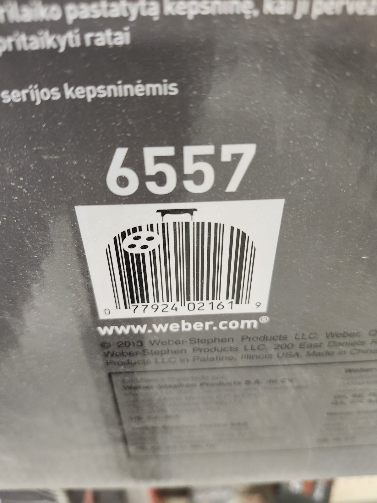 Weber Portable Grill Cart Q 6557