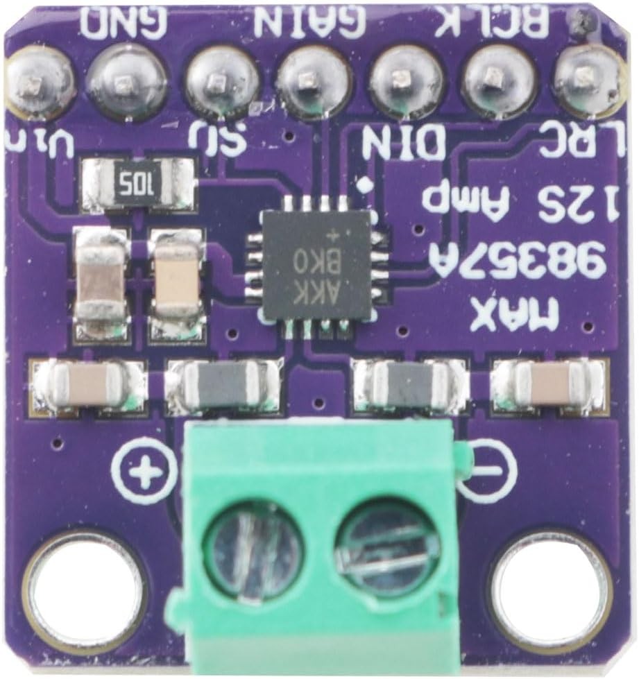 MAX98357 I2S Soldered Class D Audio Amplifier Module Filterless - US