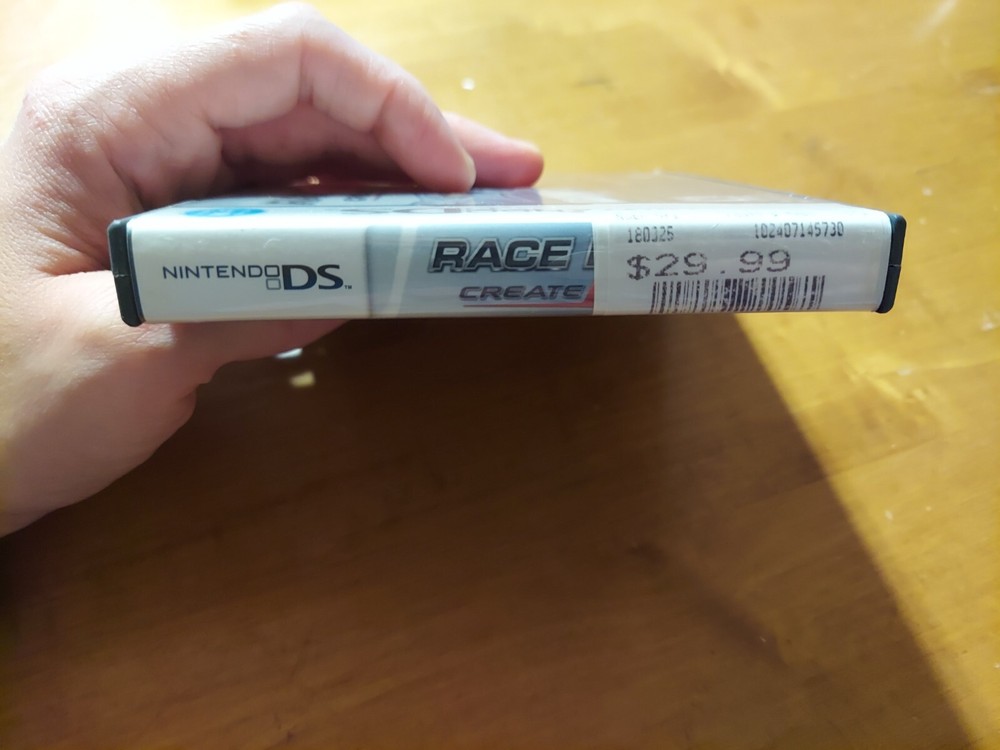 Nintendo DS Race Driver Create & Race EMPTY Case + Manual READ