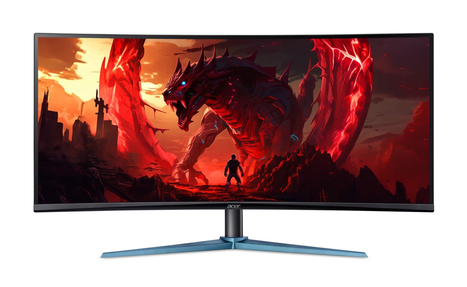 Acer Nitro 34” Gaming Monitor Curved 120Hz 1ms 3440x1440 Certified Refurbished