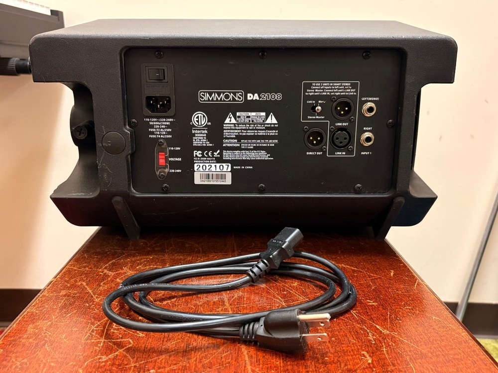Simmons DA2108 Electronic Drum Combo Amplifier