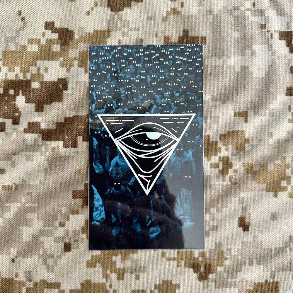 White Phosphor WhitePhos Cult Sticker Slap HOLOGRAPHIC