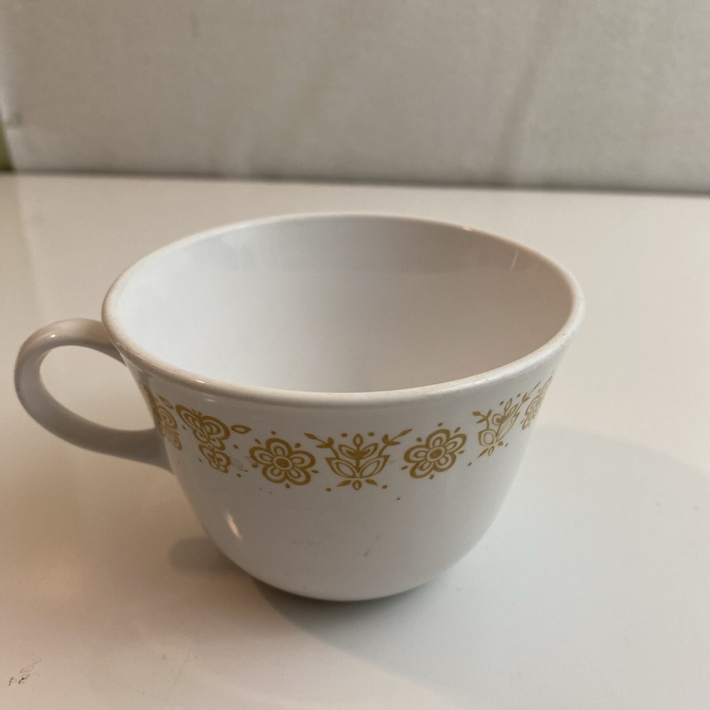 Vintage Corning Ware Corelle Butterfly Gold Coffee Tea Cup