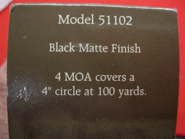 Simmons- Model 51102-Red Dot Scope- Matte Black- New !!