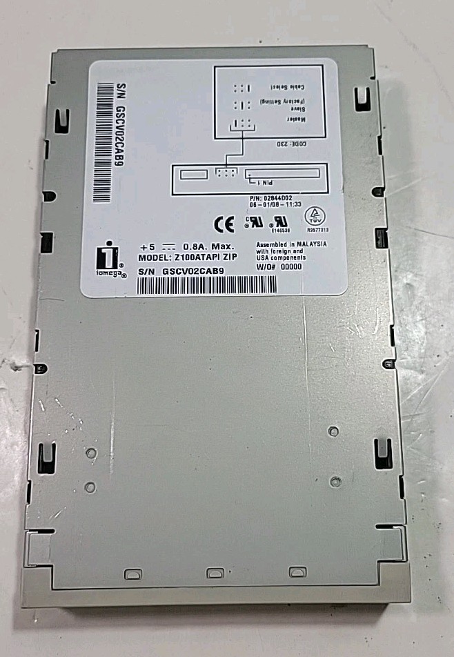 Iomega UR Z100ATAPI ZIP Floppy Drive